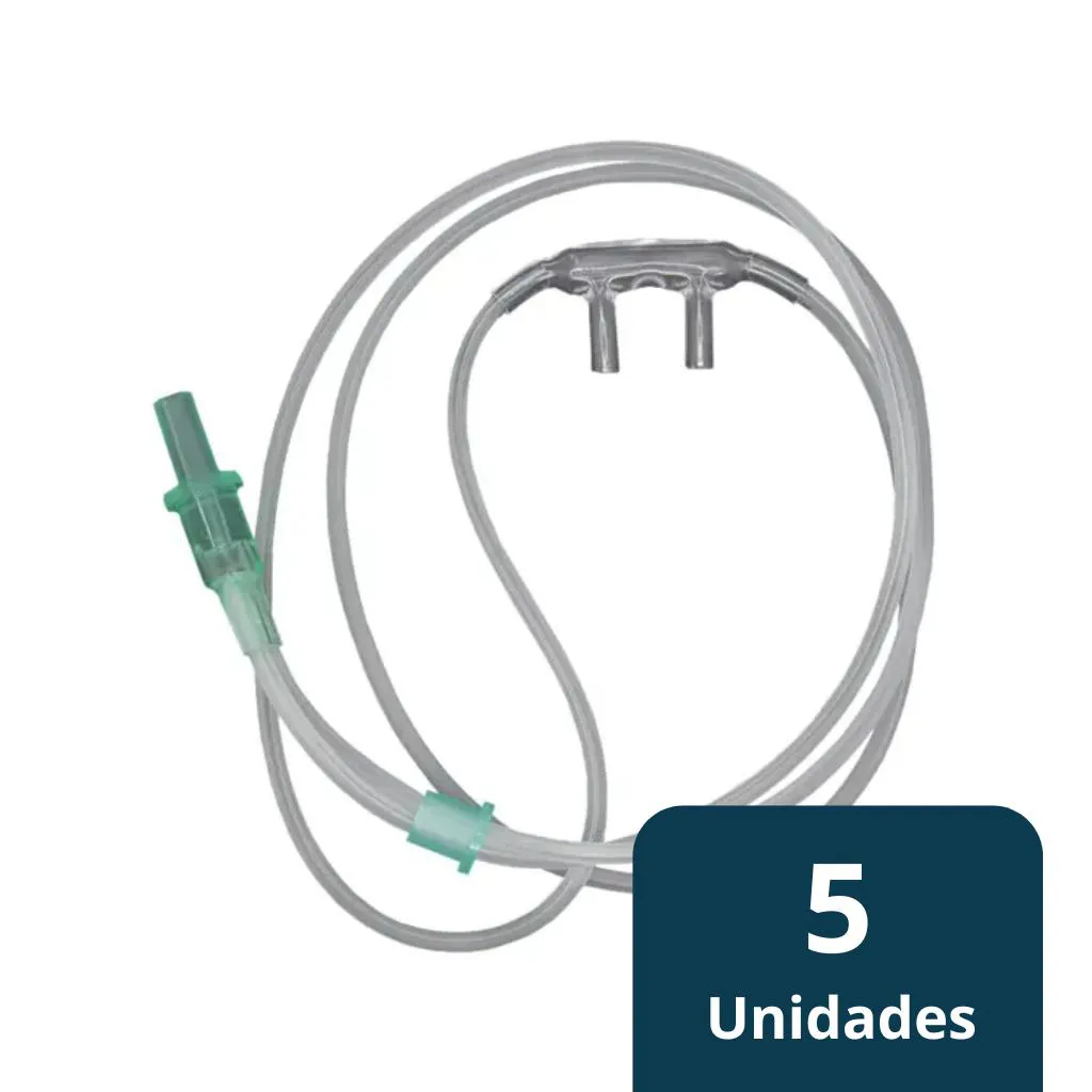 KIT 5 CATETER NASAL ADULTO