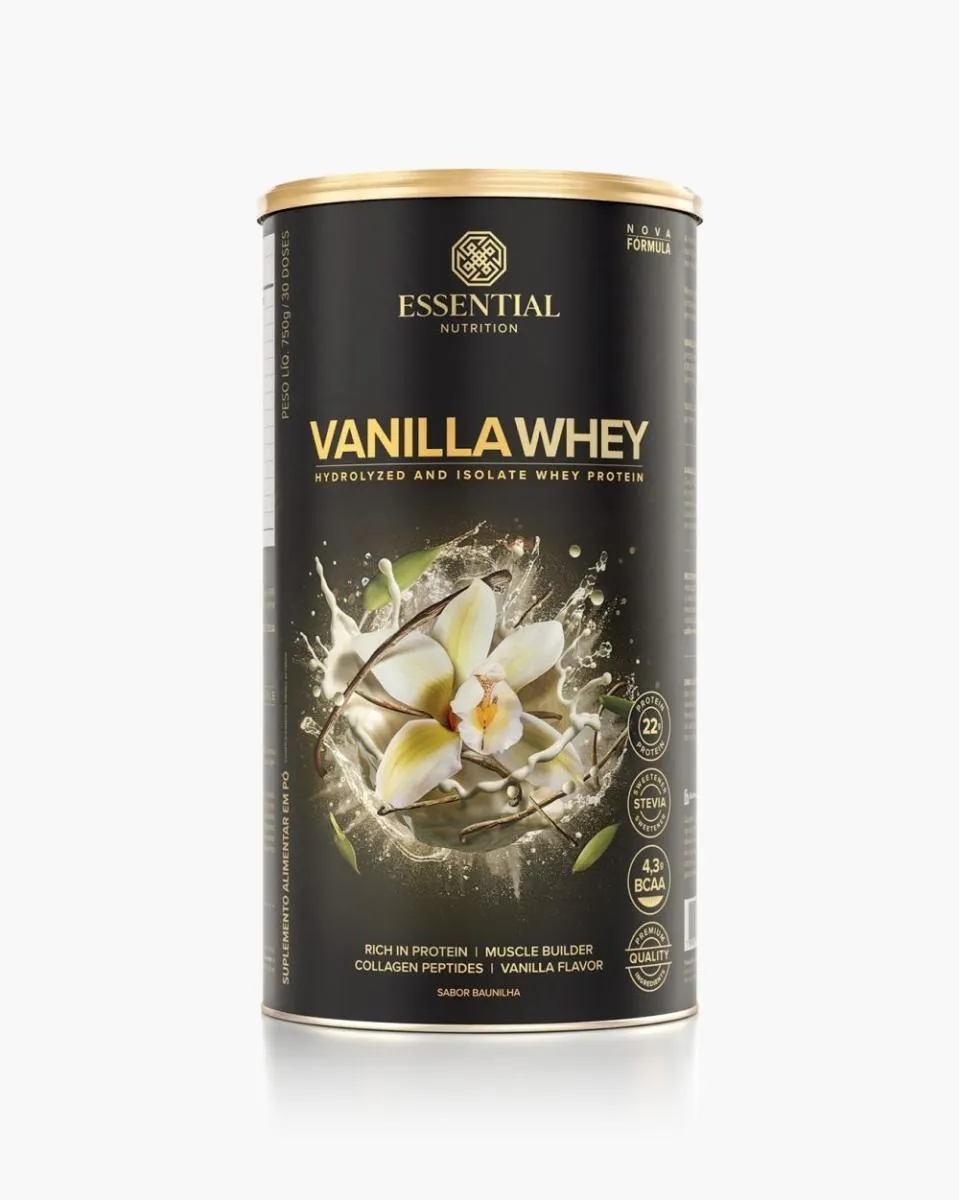 VANILLA WHEY ESSENTIAL NUTRITION 750G