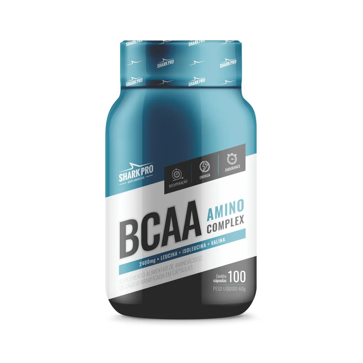 BCAA AMINO COMPLEX 2.400 - 100 CAPSULAS