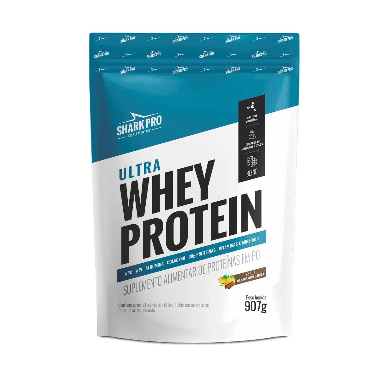 ULTRA WHEY BANANA COM CANELA 907G