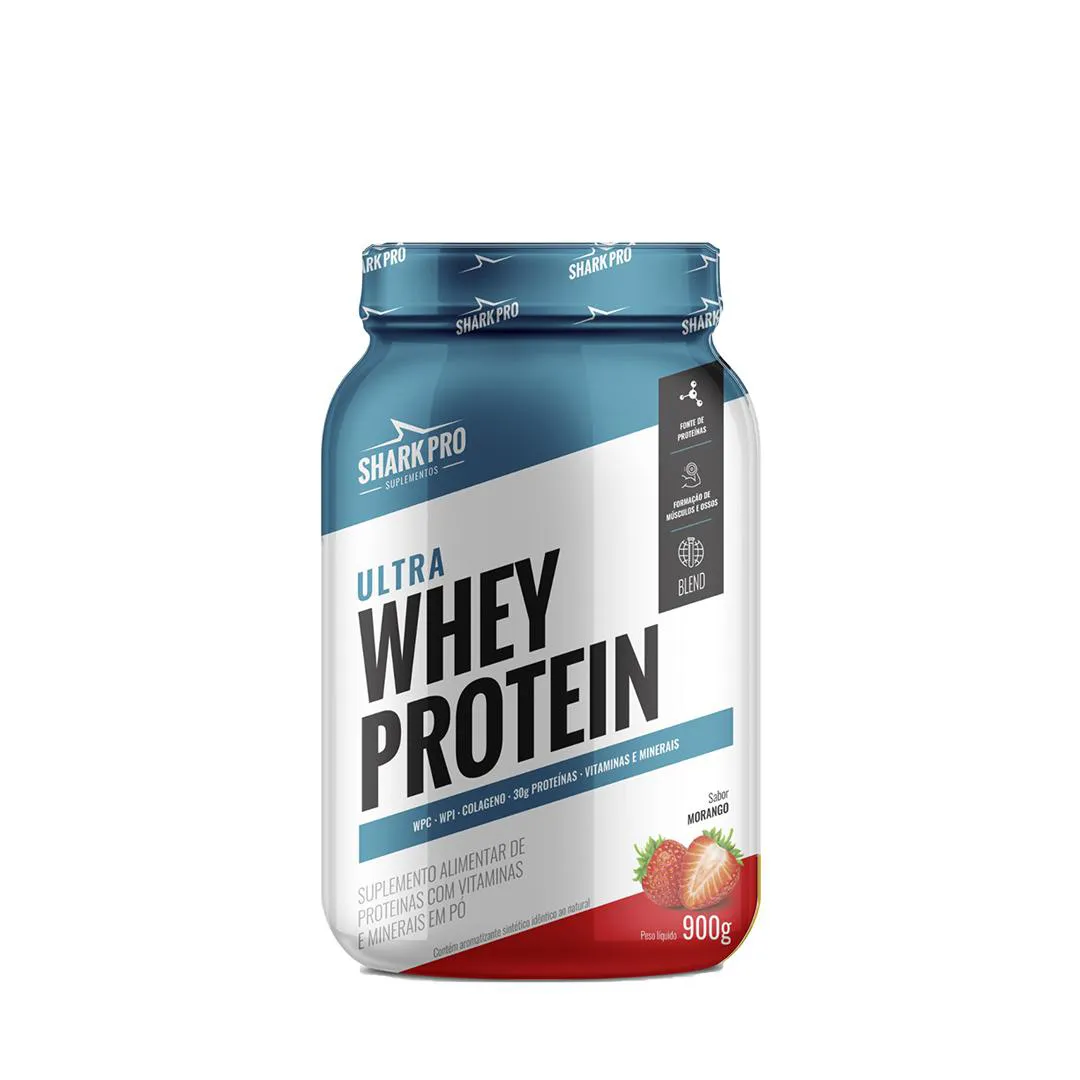 ULTRA WHEY POTE MORANGO