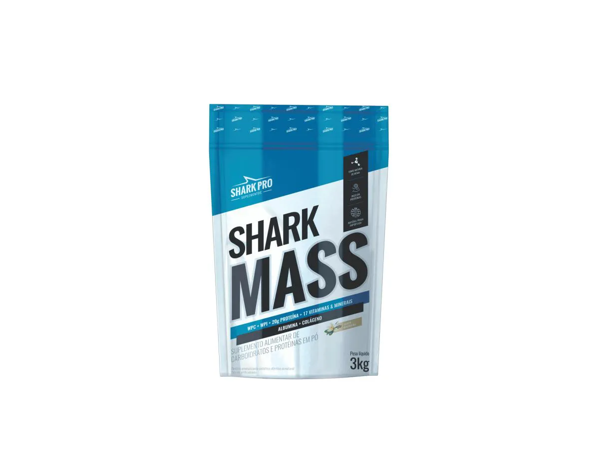 SHARK MASS POUCH 3KG - CHOCOLATE BRANCO