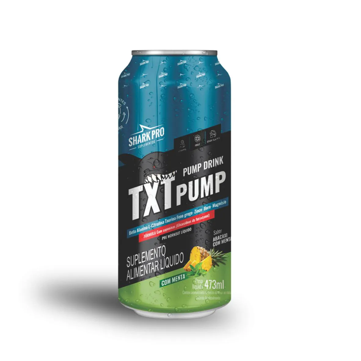 TXT PUMP - PRÉ TREINO DRINK ABACAXI COM MENTA