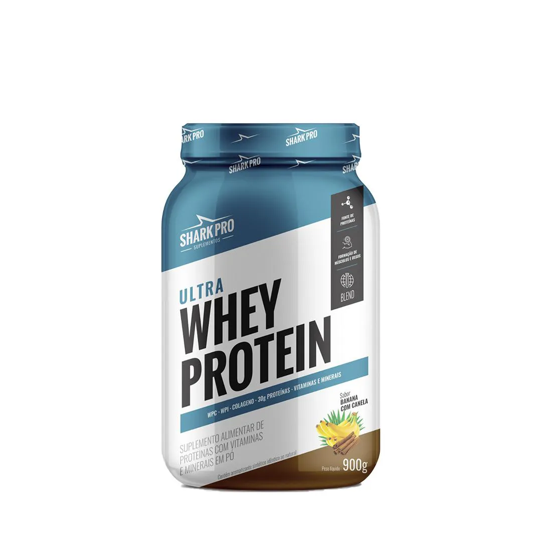ULTRA WHEY POTE BANANA COM CANELA