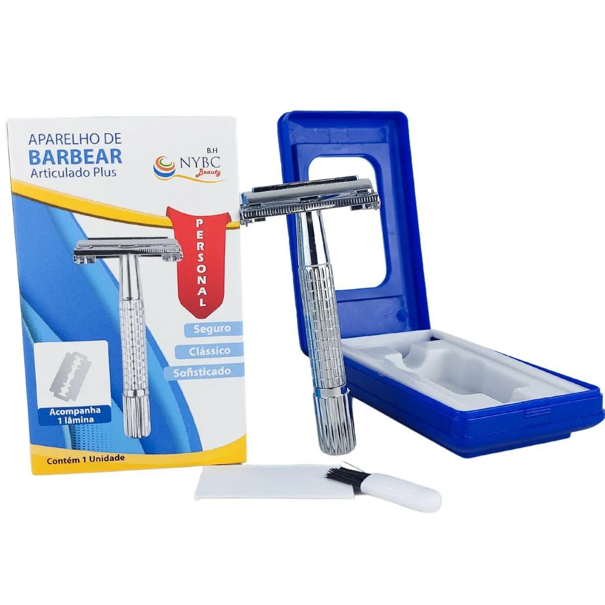 APARELHO DE BARBEAR ARTICULADO AçO INOXIDáVEL NYBC