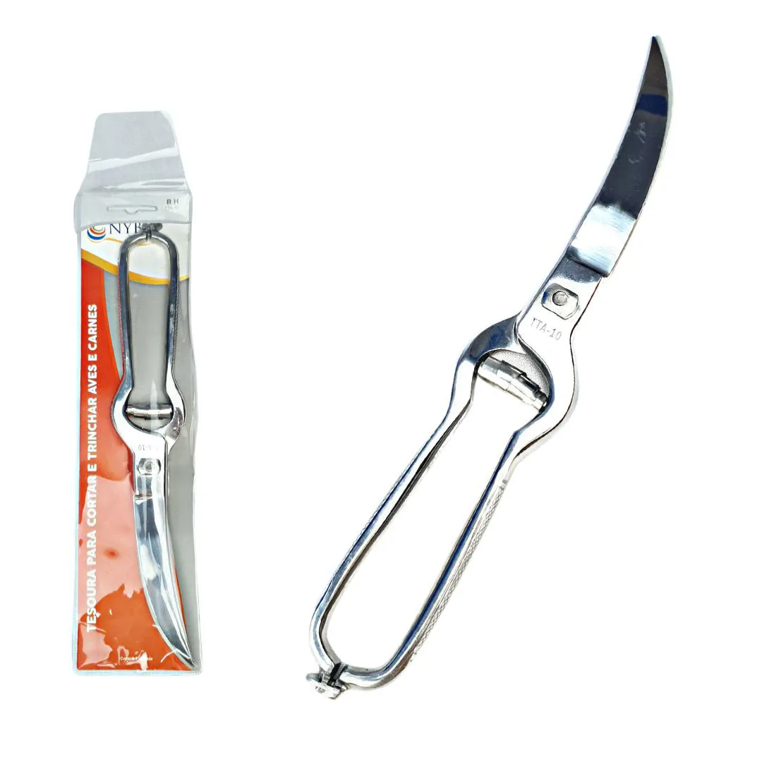 TESOURA FORJADA PARA TRINCHAR COM MOLA EXTERNA 25 CM NYBC