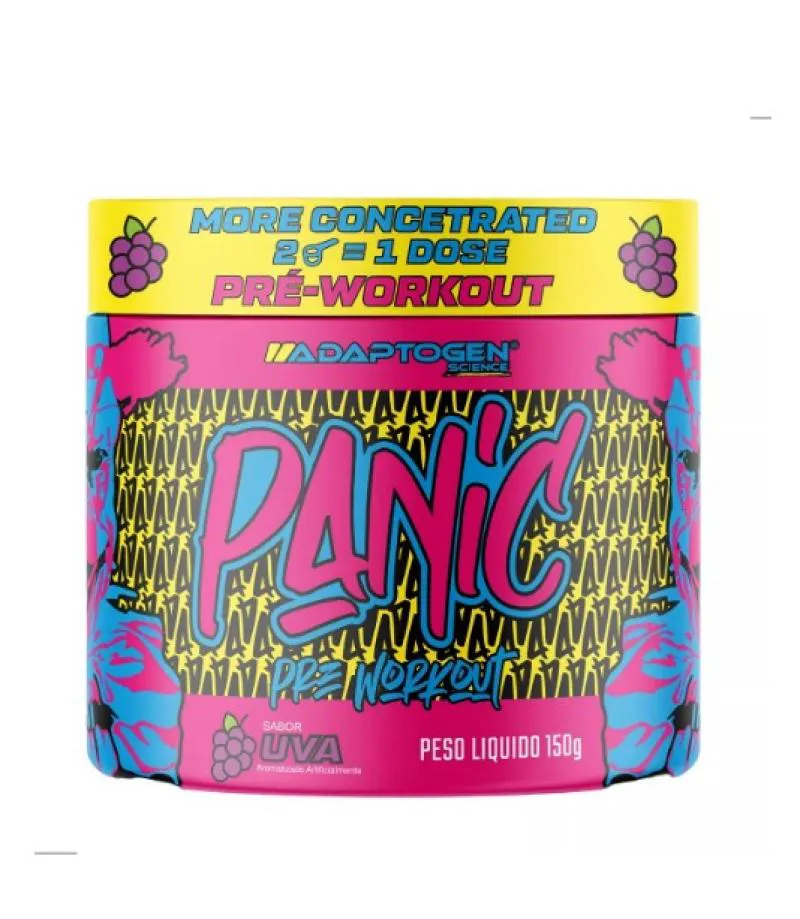 PANIC 150G ADAPTOGEN UVA COM CREATINA - ADAPTOGEN