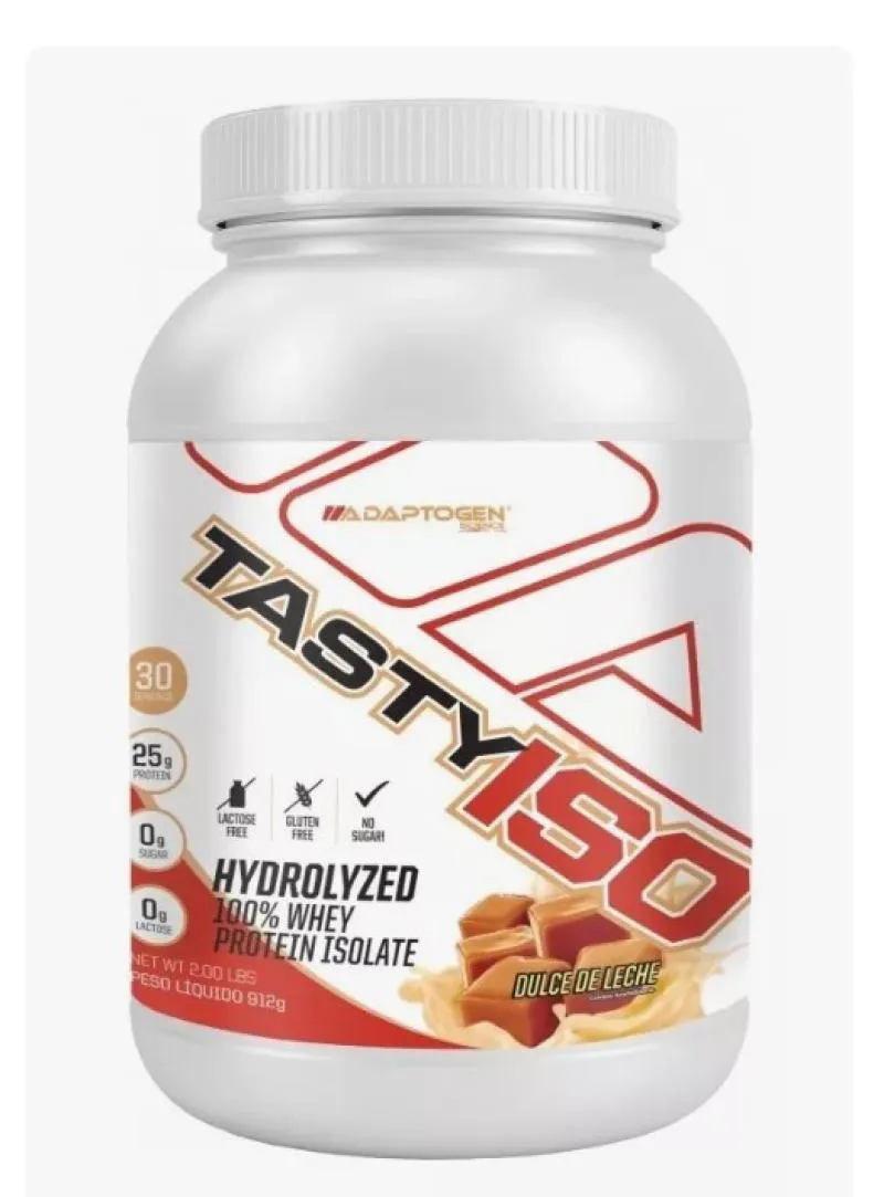 TASTY ISO SABOR DULCE DE LECHE 900G ADAPTOGEN SCIENCE