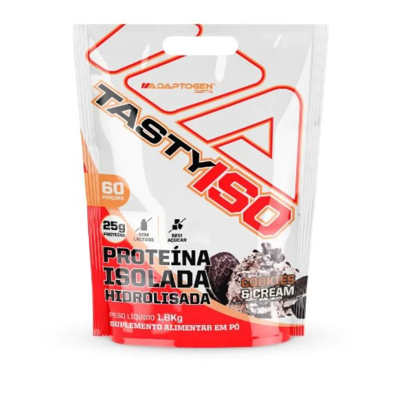 TASTY ISO WHEY 1,8KG REFIL - ADAPTOGEN SCIENCE SABOR COOKIES