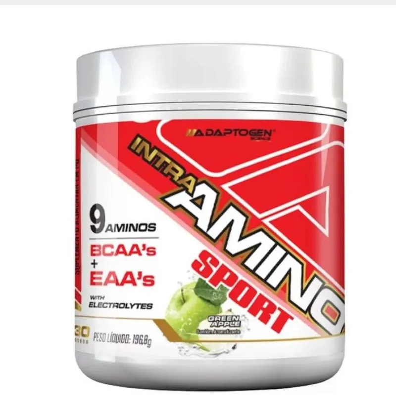 INTRA TREINO AMINO SPORT 196G ADAPTOGEN 9 AMINOS EAA + BCAA