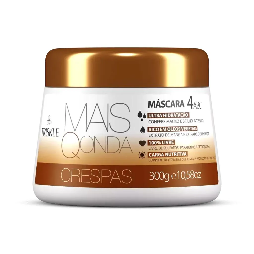 MáSCARA CRESPOS MAIS Q ONDA 300G - TRISKLE