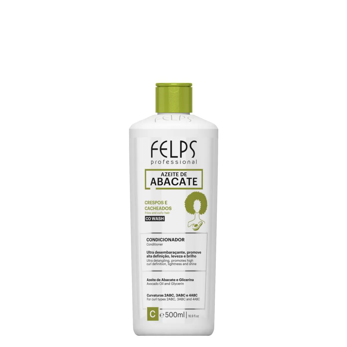 FELPS PROFESSIONAL CACHOS AZEITE DE ABACATE - CONDICIONADOR 500ML