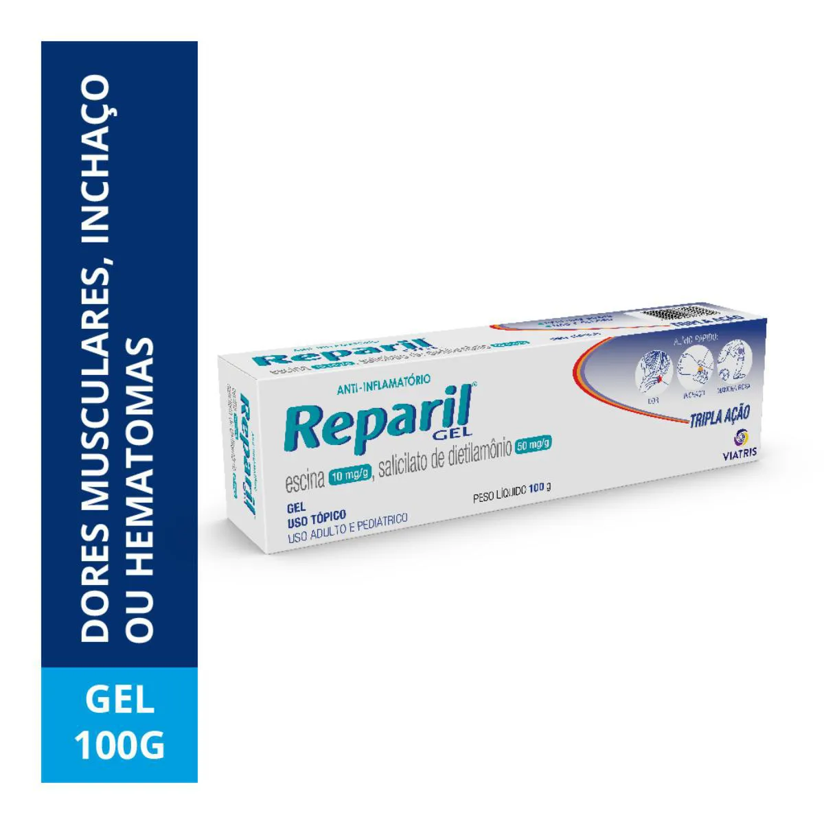 Reparil Gel com 100g