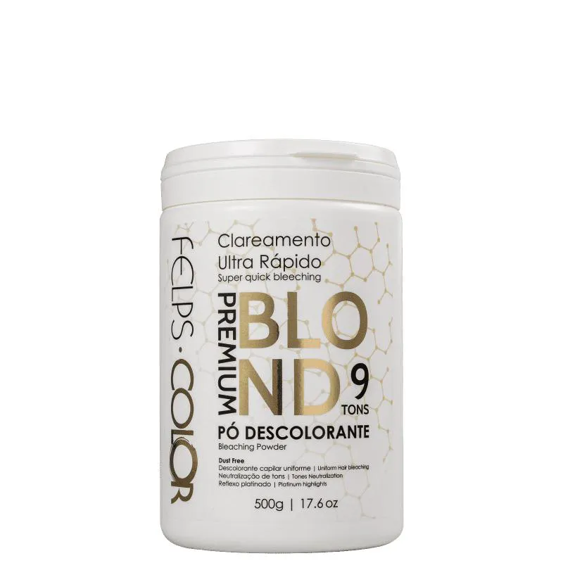 FELPS PROFESSIONAL COLOR BLOND PREMIUM - Pó DESCOLORANTE 500G