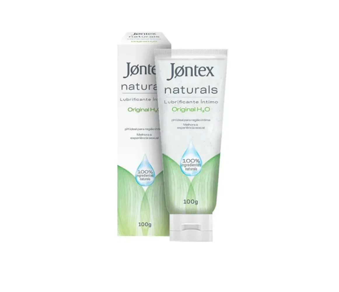 GEL LUBRIFICANTE ÍNTIMO NATURALS ORIGINAL H2O 100G - JONTEX