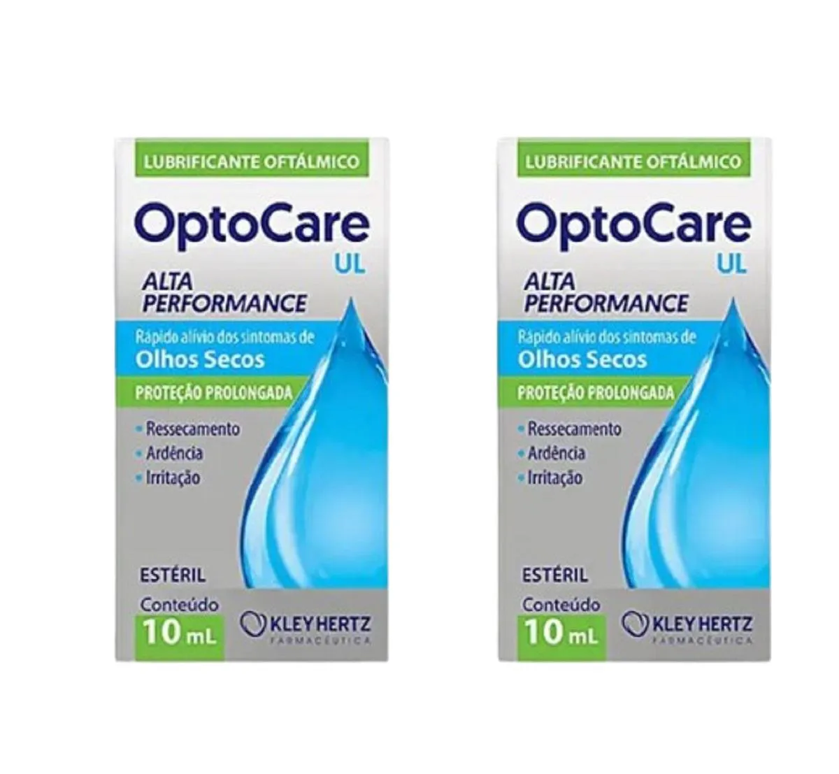 KIT 2 COLíRIO OPTOCARE UL PARA OLHOS SECOS 10ML – KLEY HERTZ