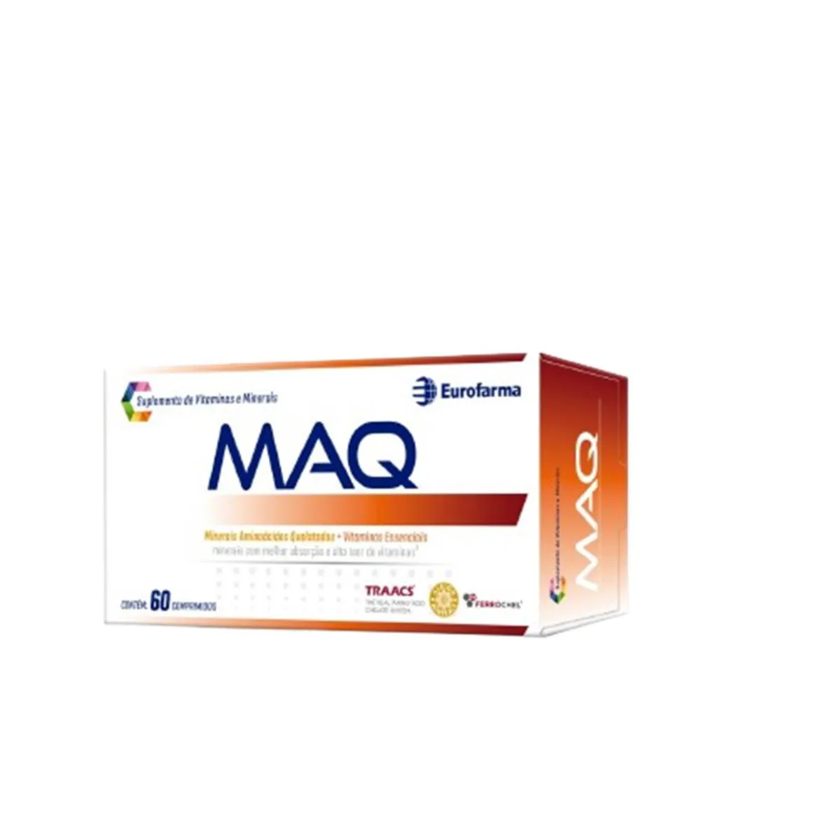 KIT 2 MAQ SUPLEMENTO 60 COMPRIMIDOS EUROFARMA