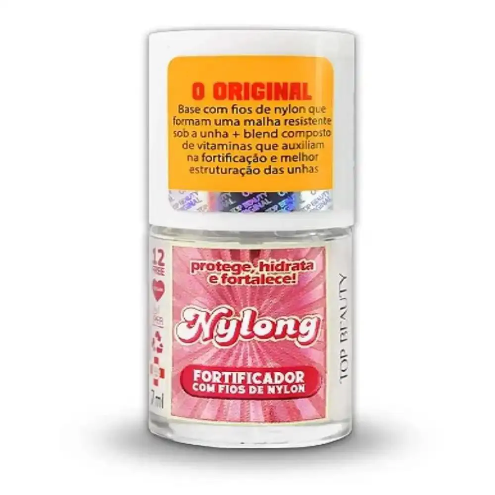 ESMALTE TOP BEAUTY SOS UNHAS NYLONG 7ML