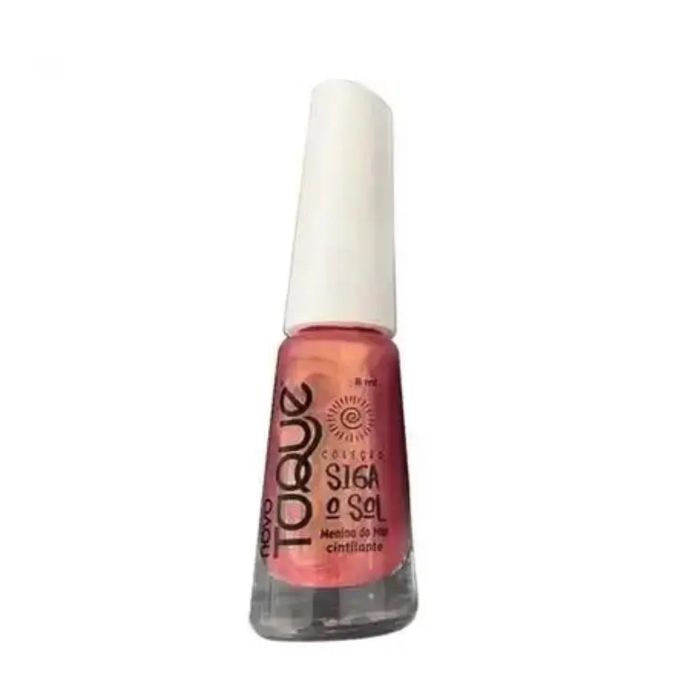 ESMALTE  CINTILANTE  MENINA DO MAR NOVO TOQUE 8ML