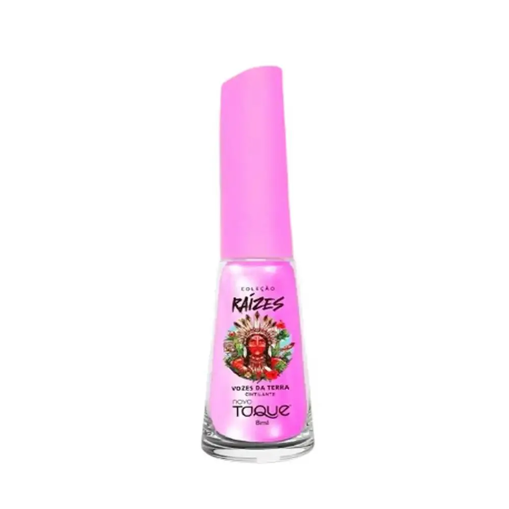 ESMALTE NOVO TOQUE RAIZES VOZES DA TERRA CINTILANTE 8ML