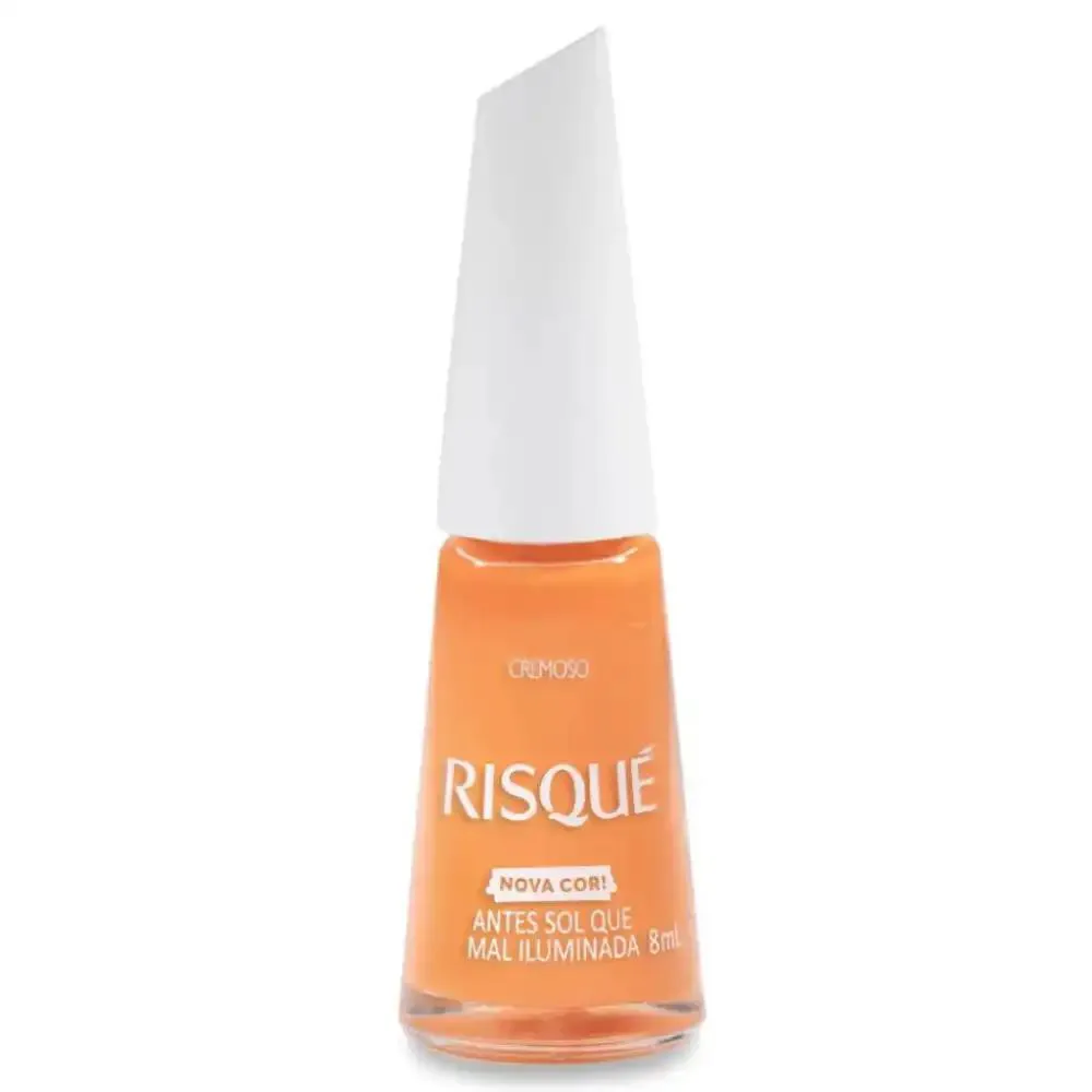 ESMALTE RISQUé CREMOSO ANTES SOL QUE MAL ILUMINADA 8ML