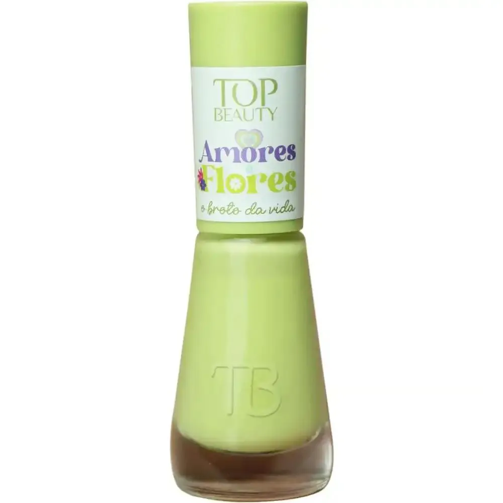 ESMALTE TOP BEAUTY AMORES E FLORES O BROTO DA VIDA 9ML