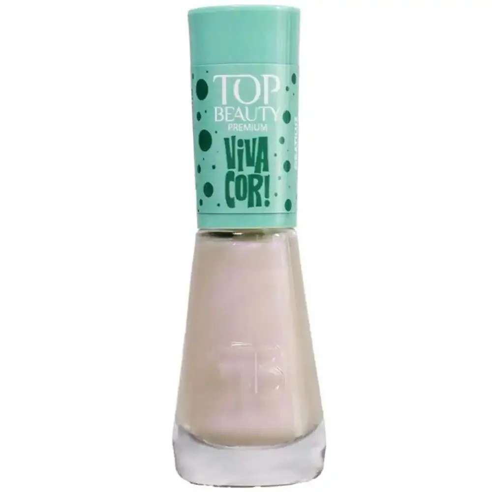 ESMALTE TOP BEAUTY PREMIUM COBERTURA SUAVE VIVA COR GRATILUZ 9ML
