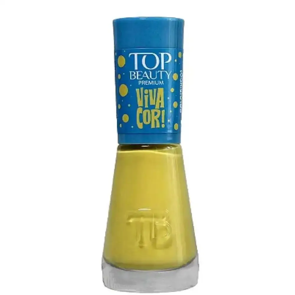 ESMALTE TOP BEAUTY VIVA COR! COLO(RINDO) 9ML