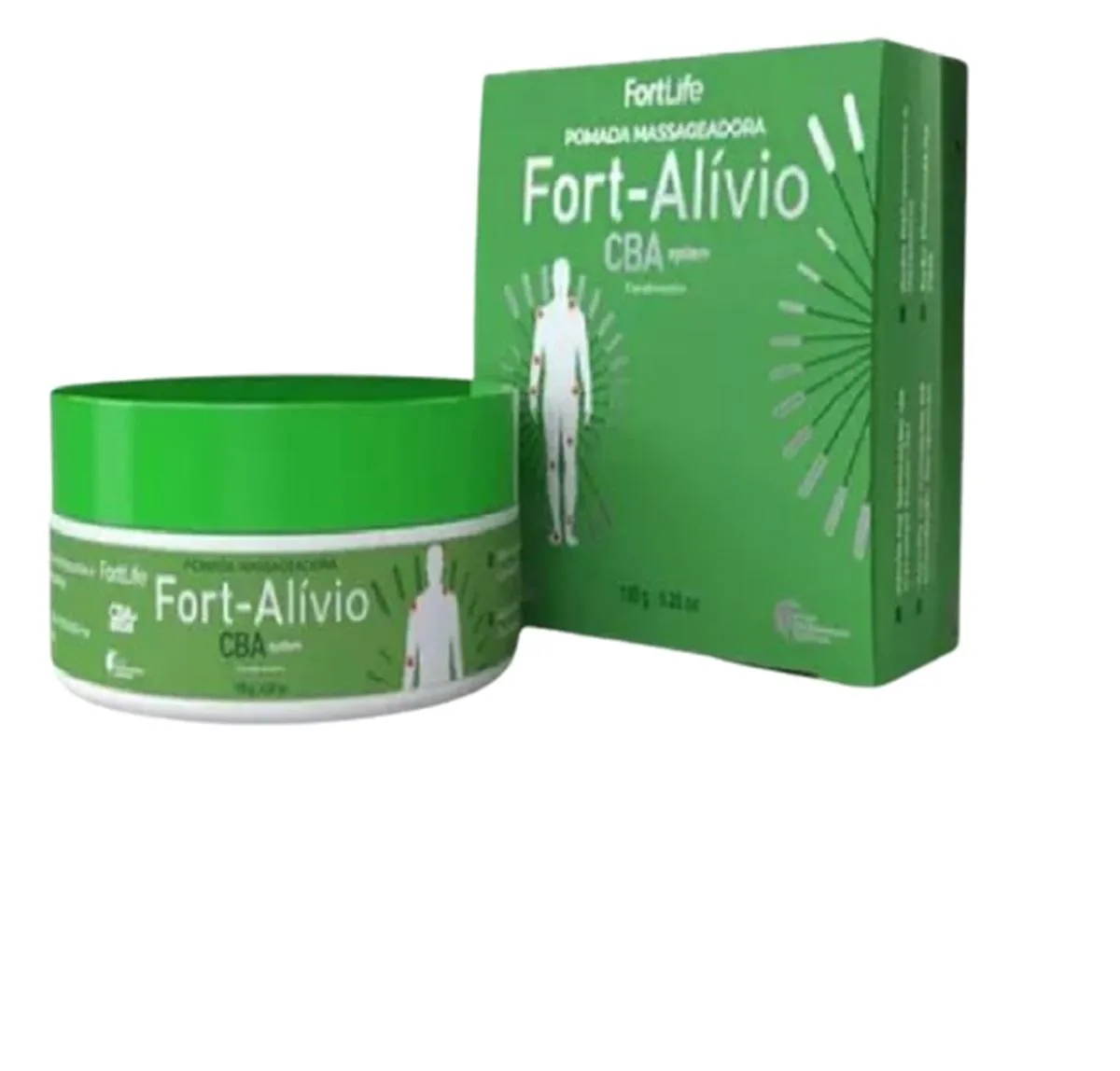 POMADA MASSAGEADORA FORT-ALíVIO CANABINOIDES - 150G