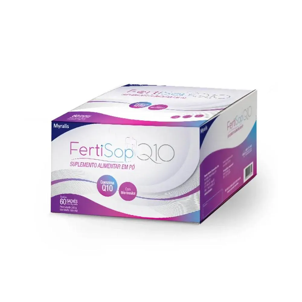 SUPLEMENTO ALIMENTAR FERTISOP Q10 60 SACHêS - MYRALIS
