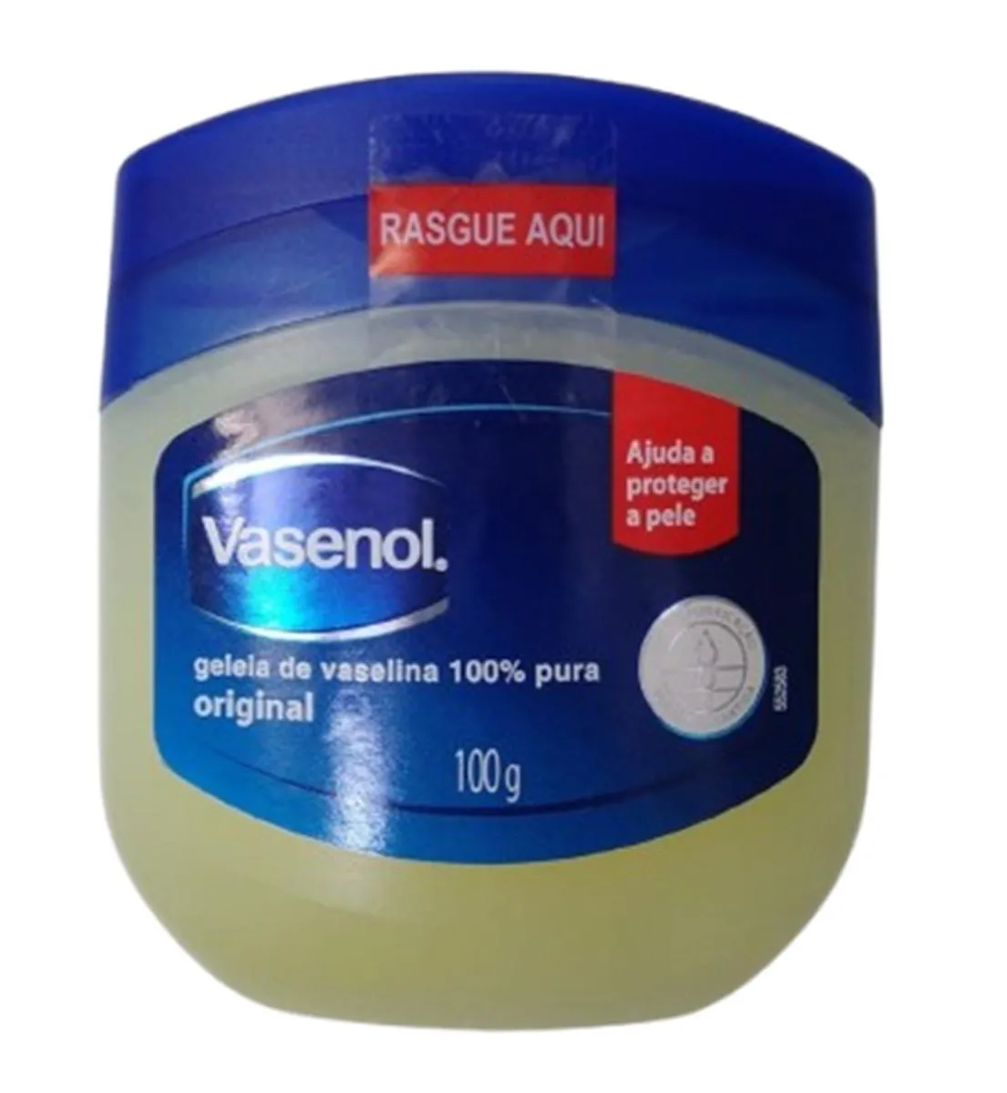 VASENOL GELéIA DE VASELINA 100% PURA ORIGINAL 100G