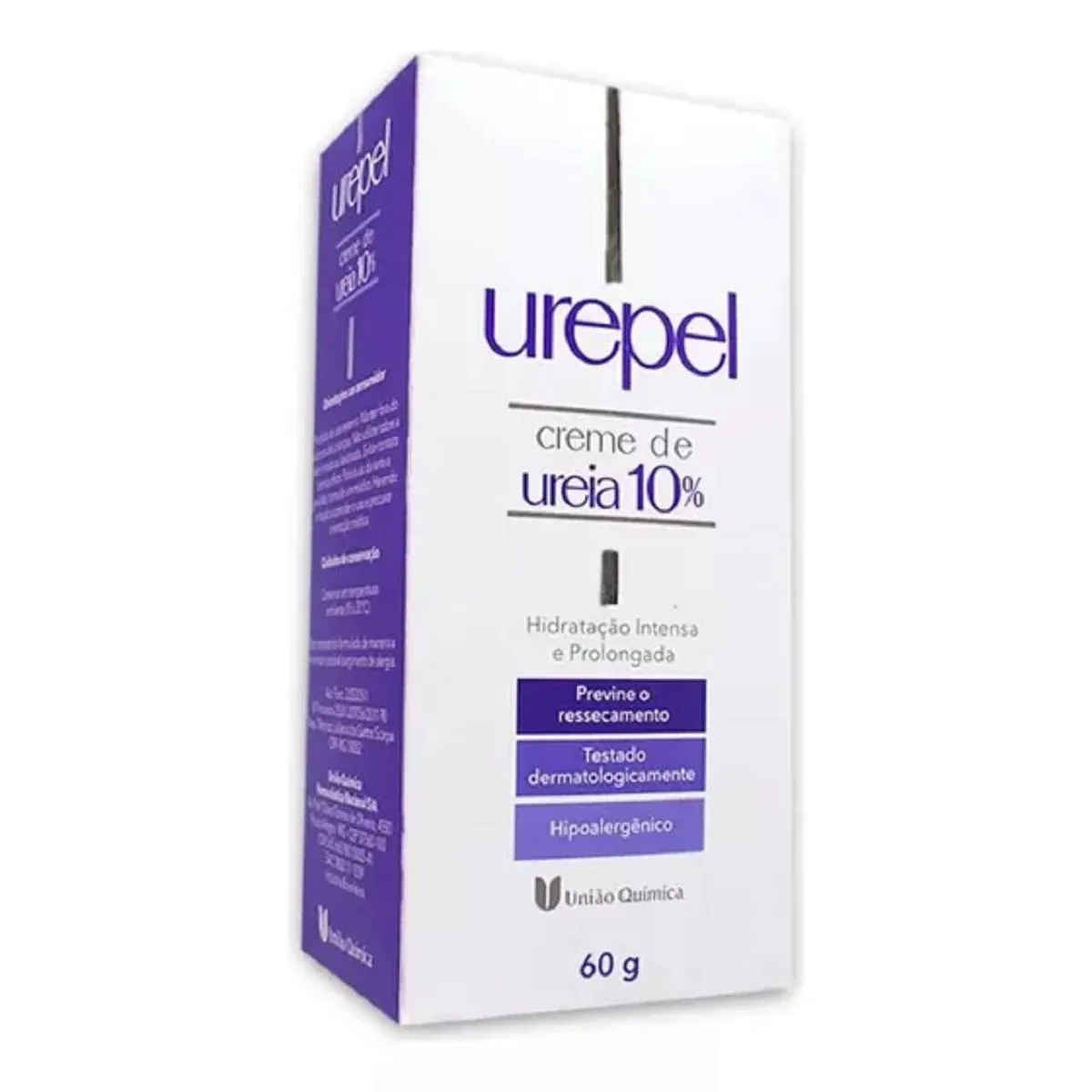KIT 2 UREPEL CREME UREIA 10% HIDRATAçãO INTENSA 60G- UNIãO Q