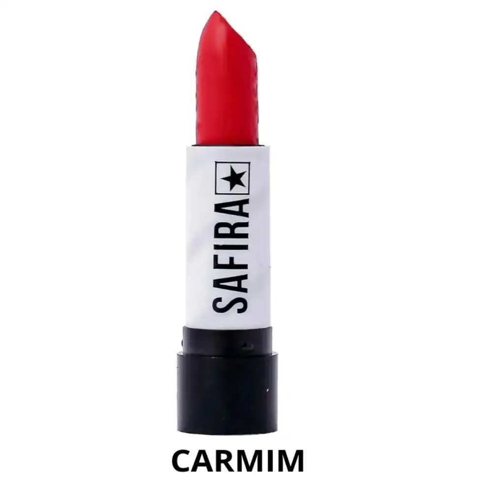 BATOM SAFIRA MATTE RED ROSES CARMIM