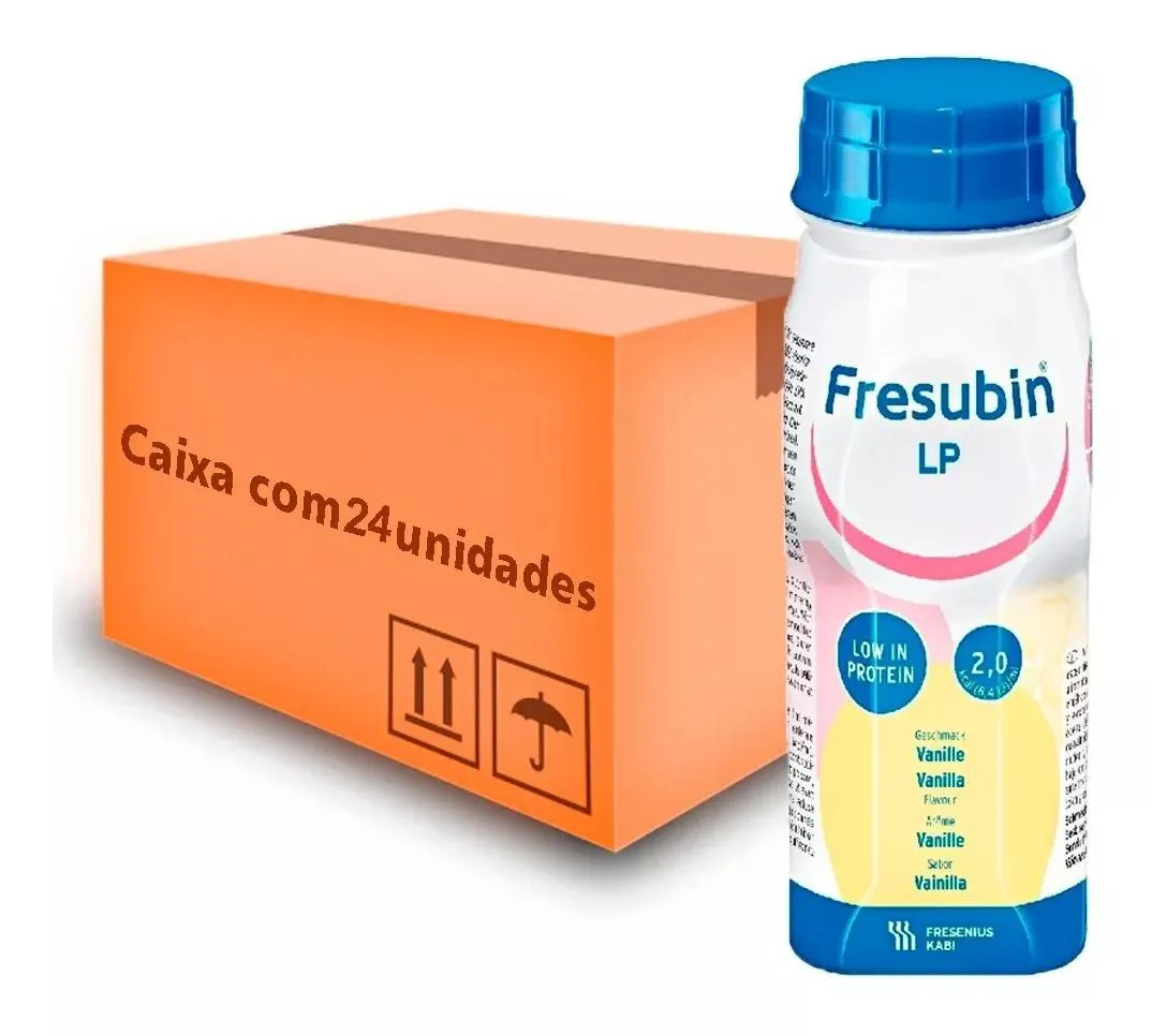 KIT 24 FRESUBIN LP BAUNILHA 200ML