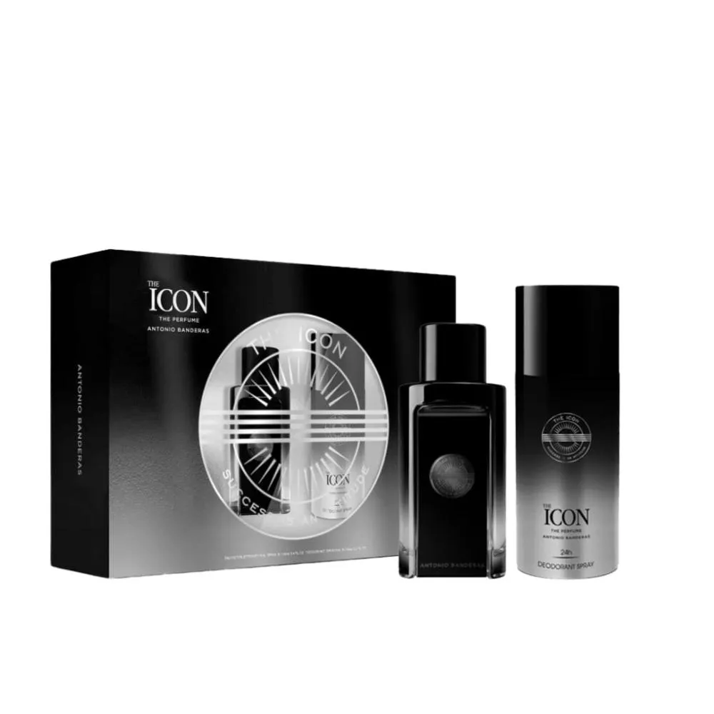 KIT PERFUME BANDERAS THE ICON MASCULINO EAU DE PARFUM 100ML