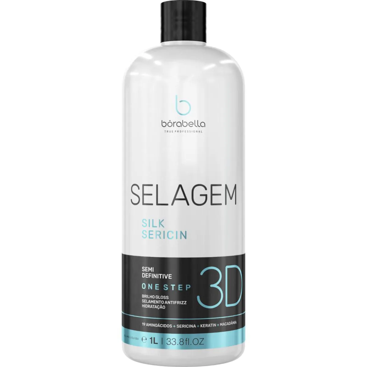 BORABELLA SELAGEM 3D SEMI DEFINITIVA ORGÂNICA SEM FORMOL 1L