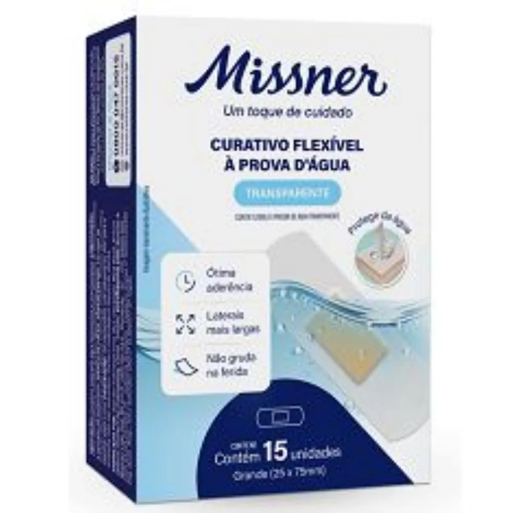 MISSNER CURATIVO A PROVA D`ÁGUA COM 15 UNDS
