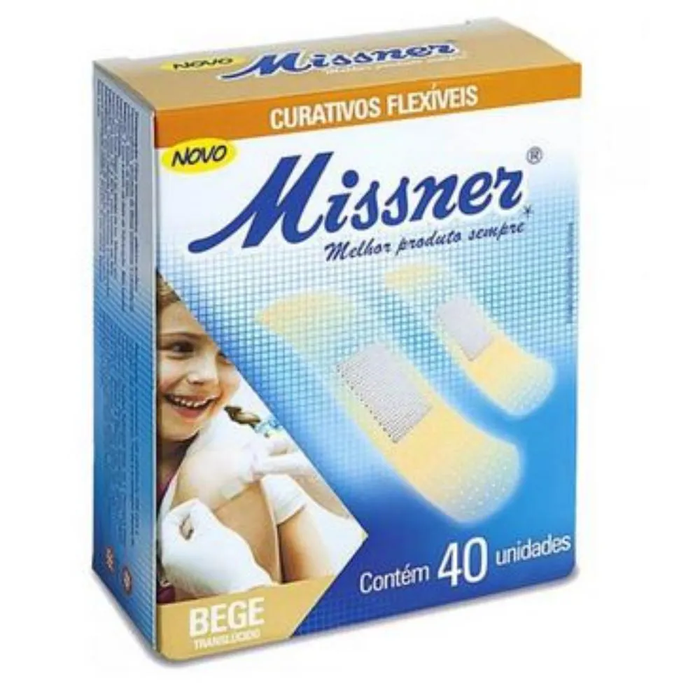 MISSNER CURATIVO BEGE COM 40 UNDS