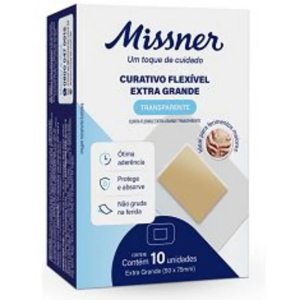 MISSNER CURATIVO EXTRA GRANDE COM 10 UNDS