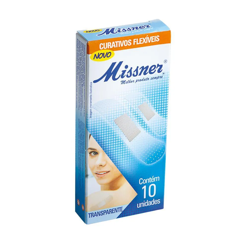 MISSNER CURATIVO TRANSPARENTE COM 10 UND