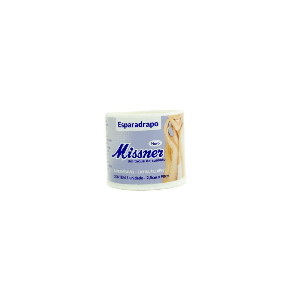 MISSNER ESPARADÁPO IMPERMEÁVEL BRANCO 2,5 CM X 0,90 M