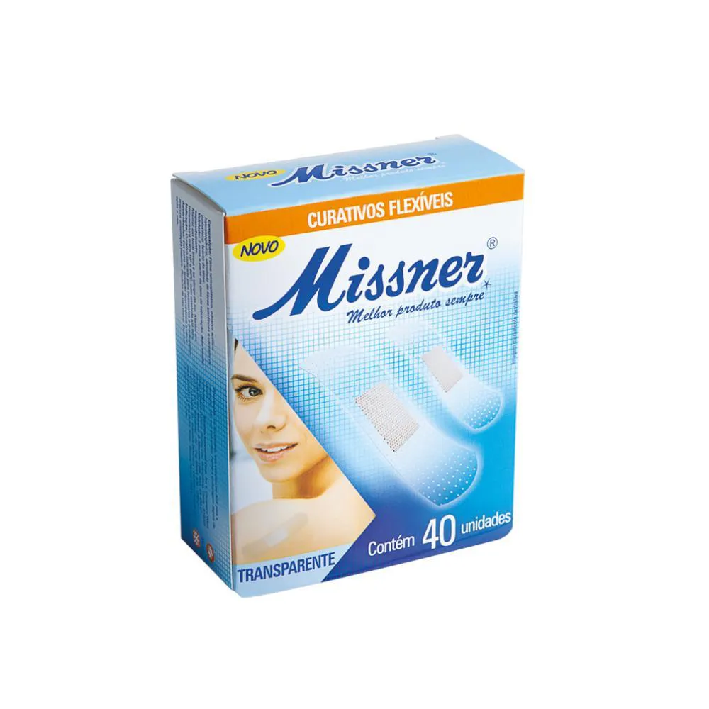 MISSNER CURATIVO TRANSPARENTE COM 40 UNDS