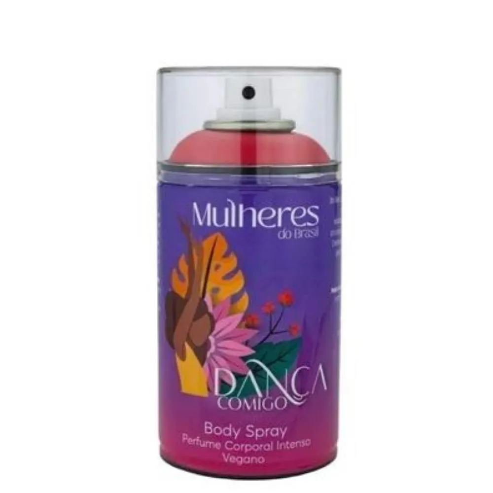 MULHERES DO BRASIL DANÇA COMIGO BODY SPRAY 250ML