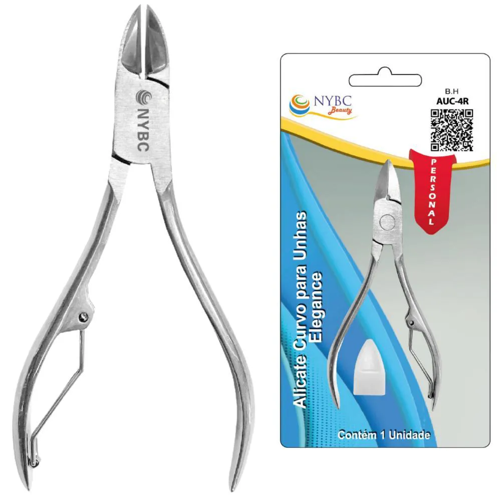 NYBC ALICATE UNHAS CURVO ELEGANCE