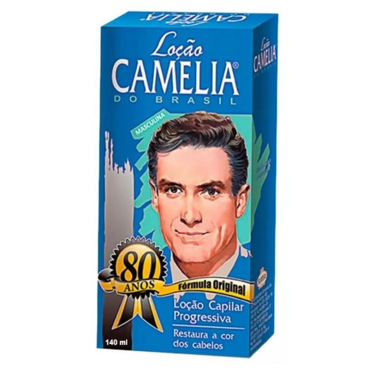 SUISSA LOÇÃO CAMELIA DO BRASIL MASCULINA 140ML