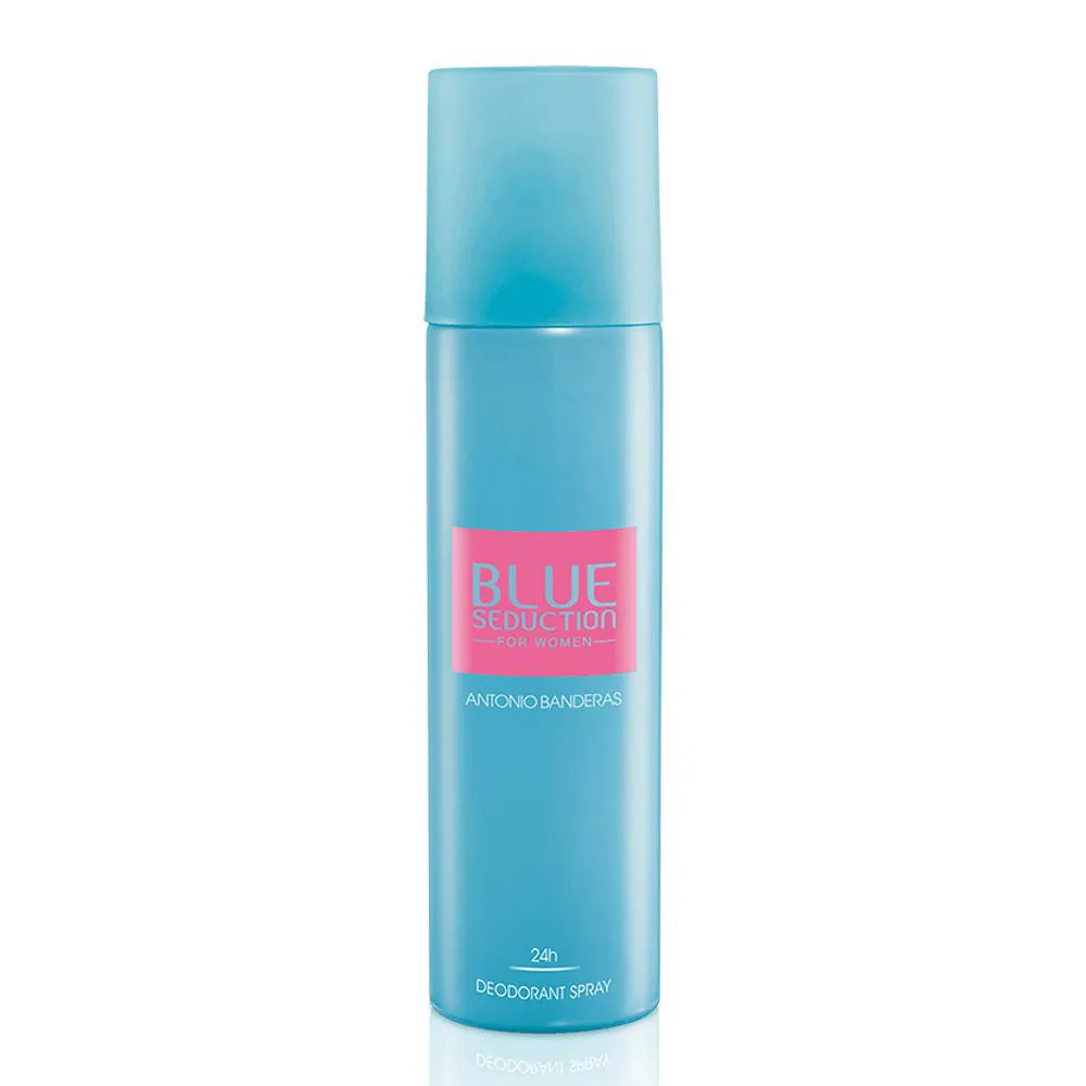DESODORANTE SPRAY BANDERAS BLUE SEDUCTION FEMININO 150ML