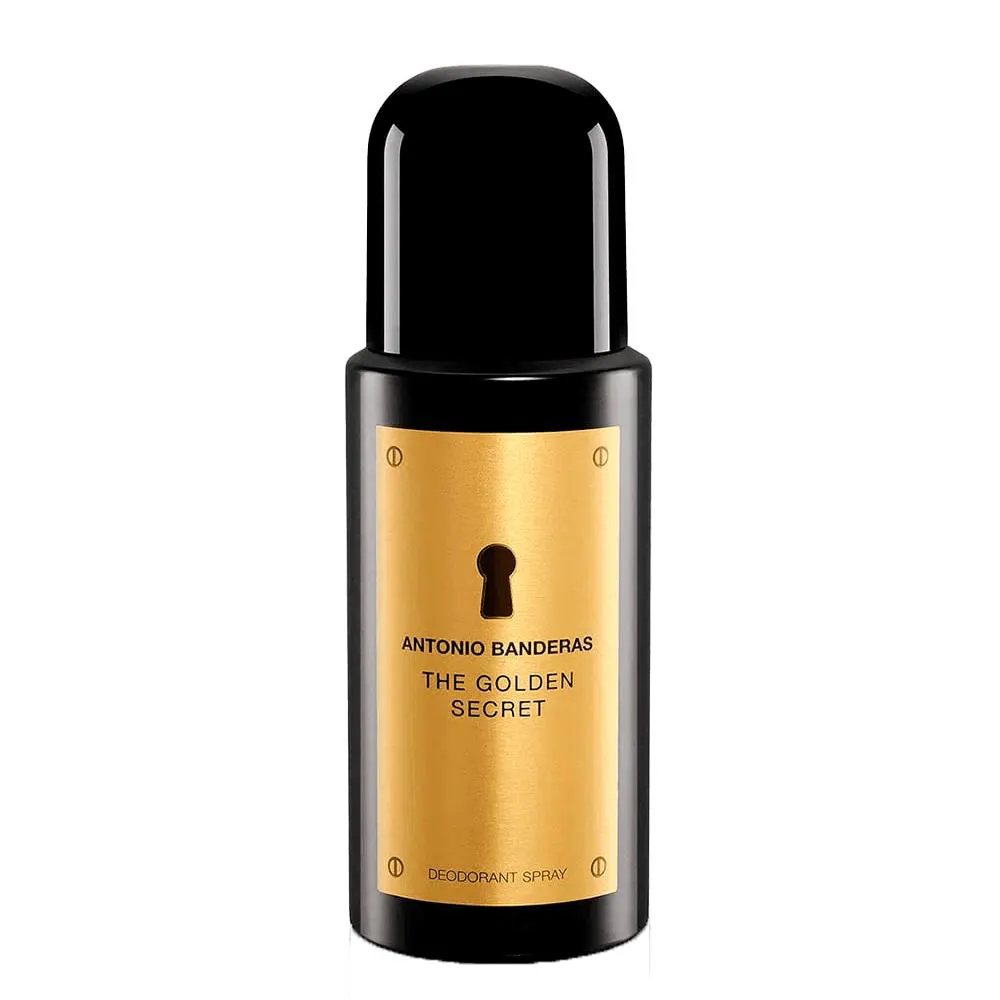 DESODORANTE SPRAY BANDERAS THE GOLDEN SECRET MASCULINO 150ML
