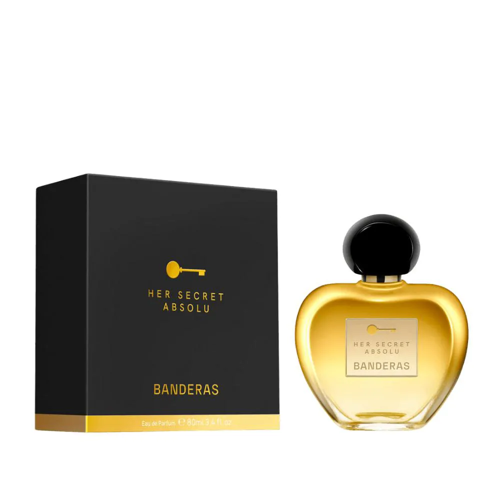 PERFUME BANDERAS HER SECRET ABSOLU FEMININO EAU DE PARFUM 80ML