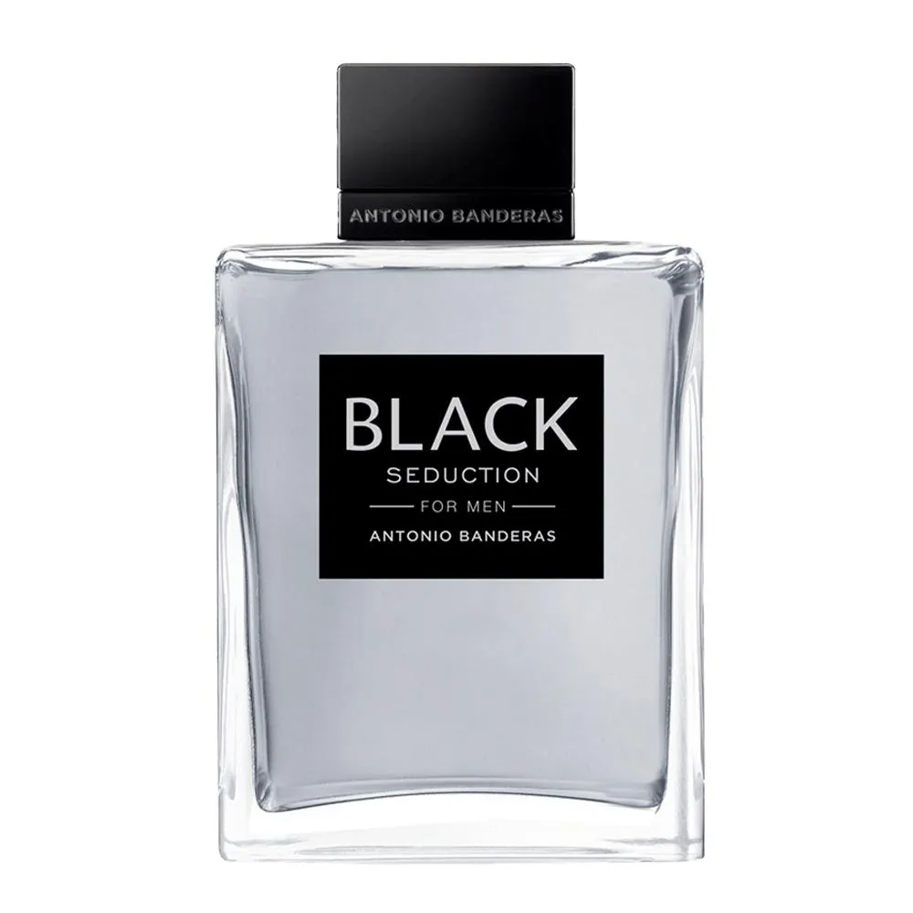 PERFUME BANDERAS SEDUCTION IN BLACK MASCULINO EAU DE TOILETTE 200ML