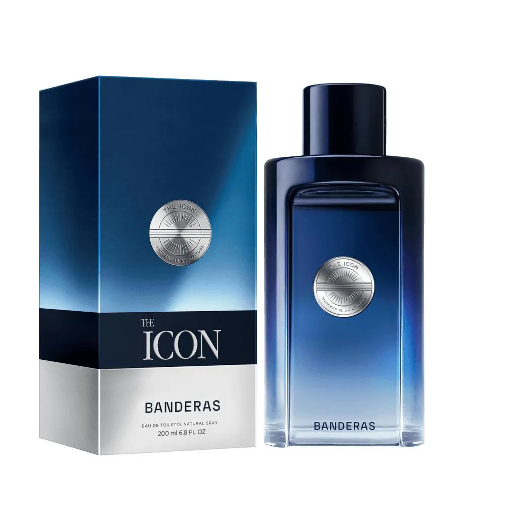 PERFUME BANDERAS THE ICON MASCULINO EAU DE TOILETTE 200ML